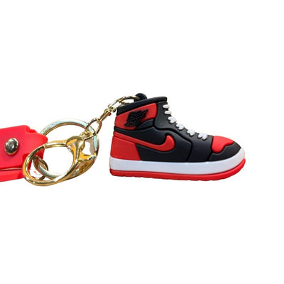 Nike Air Jordans large shoes keychain (Red)