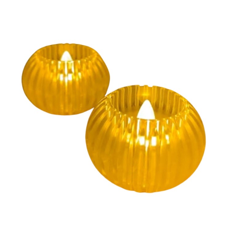 Round Led Candle light (Set of 4)