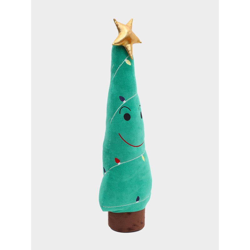 Fun Days Christmas Tree Soft Toy- Green