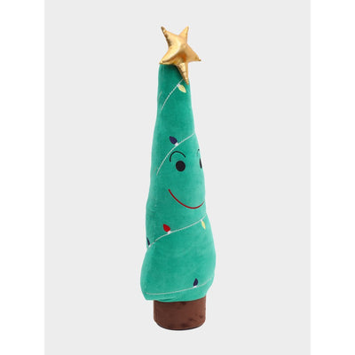 Fun Days Christmas Tree Soft Toy- Green