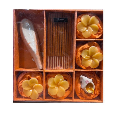 Candle, Incense and Aroma Set (Set of 3)