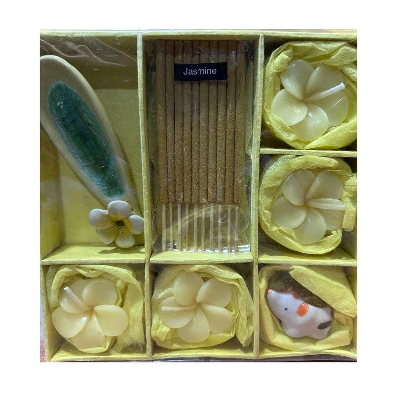 Candle, Incense and Aroma Set (Set of 3)