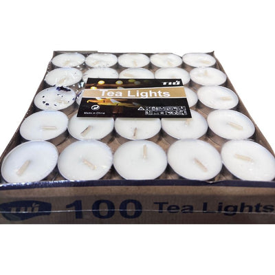 100 Tealight Candle Set