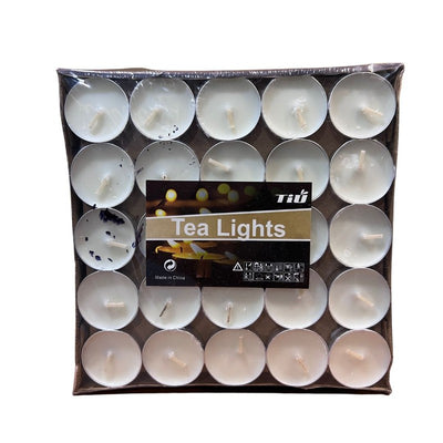 100 Tealight Candle Set (Combo of 2)