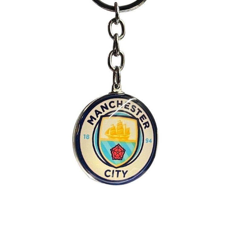 Manchester City 3d Logo Keychain