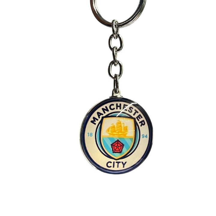 Manchester City 3d Logo Keychain