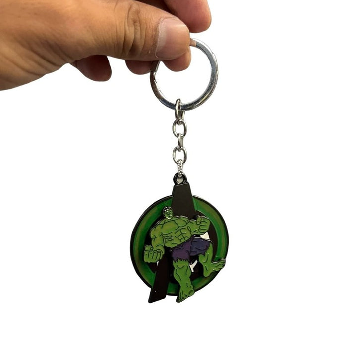 Hulk Fidget Spinner Keychain (Green)