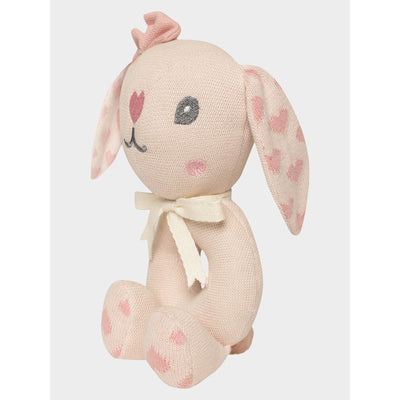 Ring Rattle Shape Soft Toy- Pink