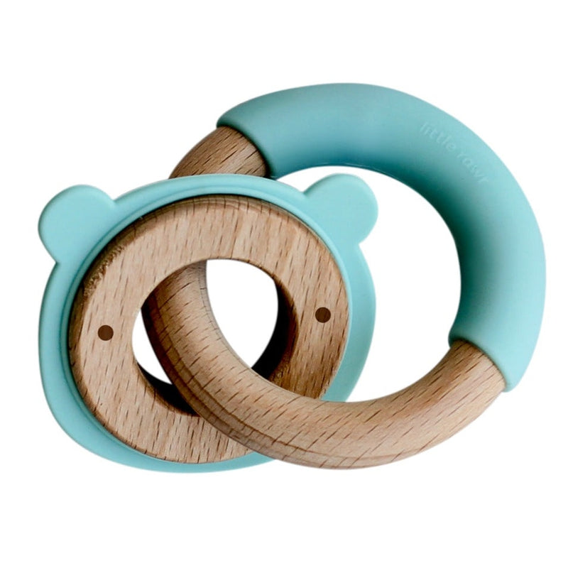 Disc & Ring Teether- Bear