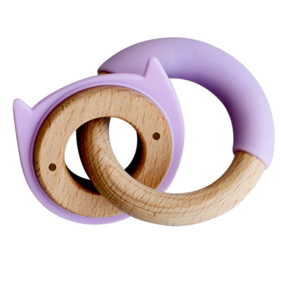 Disc & Ring Teether- Kitty