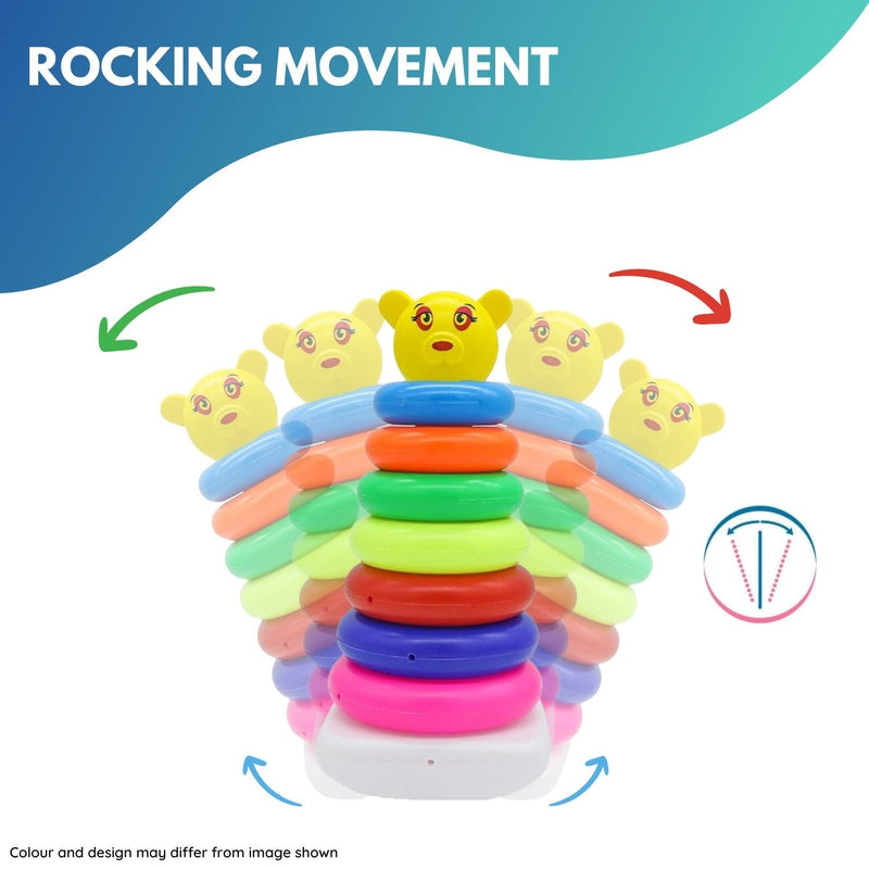 Colorful Stacking Ring Toys (7 Pieces)