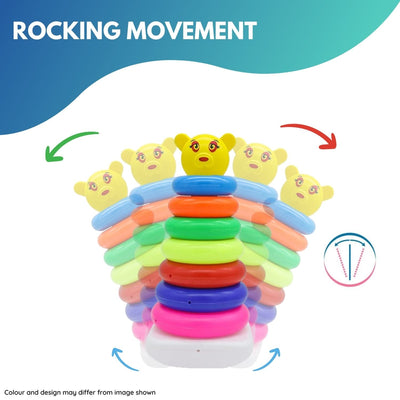 Colorful Stacking Ring Toys (7 Pieces)