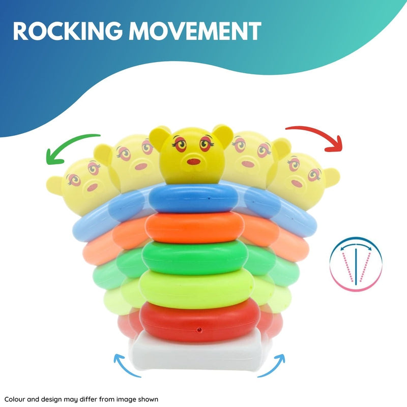 Colorful Stacking Ring Toys (5 Pieces)