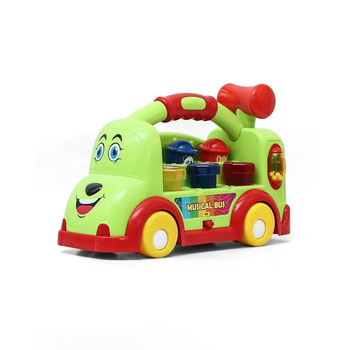 Musical Bus Toy for Learning Counting, Shapes & Colours (12 Months-2 Years)