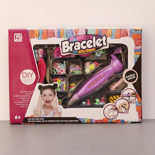 DIY Kit: Create Your Own Colorful Rope Bracelets (6-10 Years)