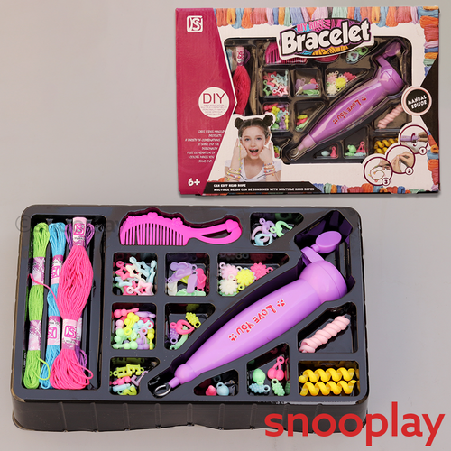 DIY Kit: Create Your Own Colorful Rope Bracelets (6-10 Years)