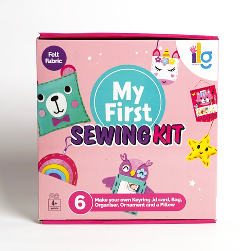 Ilearnngrow DIY Felt Sewing Craft Kit - Create 6 Charming Projects (4-7 Years)