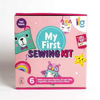 DIY Sewing Art & Craft Kit Bundle - Learn and Create Six Charming Projects