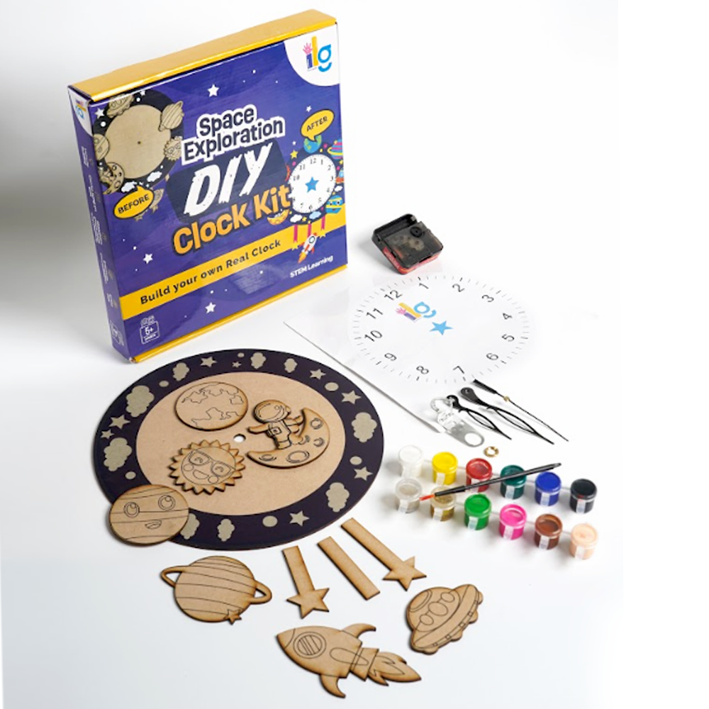 DIY Space Exploration Clock Kit