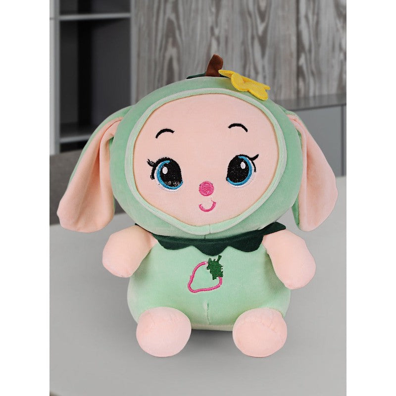 Bunny Doll Soft Toy | Green | Height - 26 cm