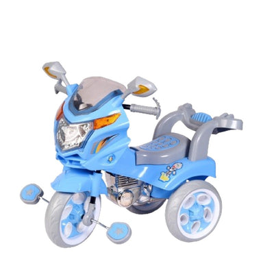 Victor Musical Tricycle With Light & Under Seat Storage Space (Blue) | COD Not Available