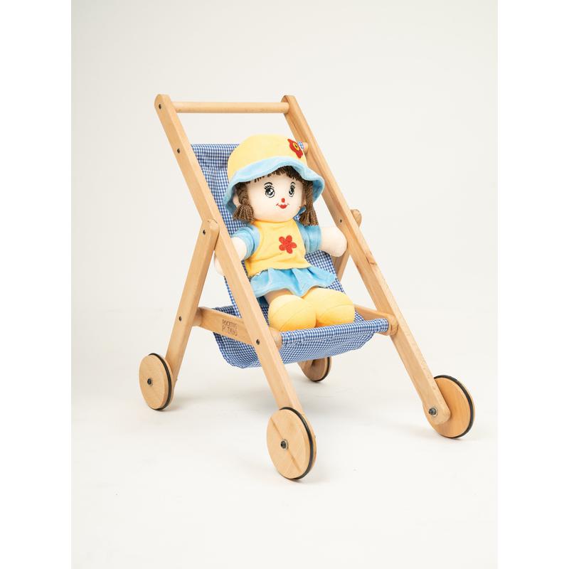 Wooden Doll Stroller (2-5 Years)