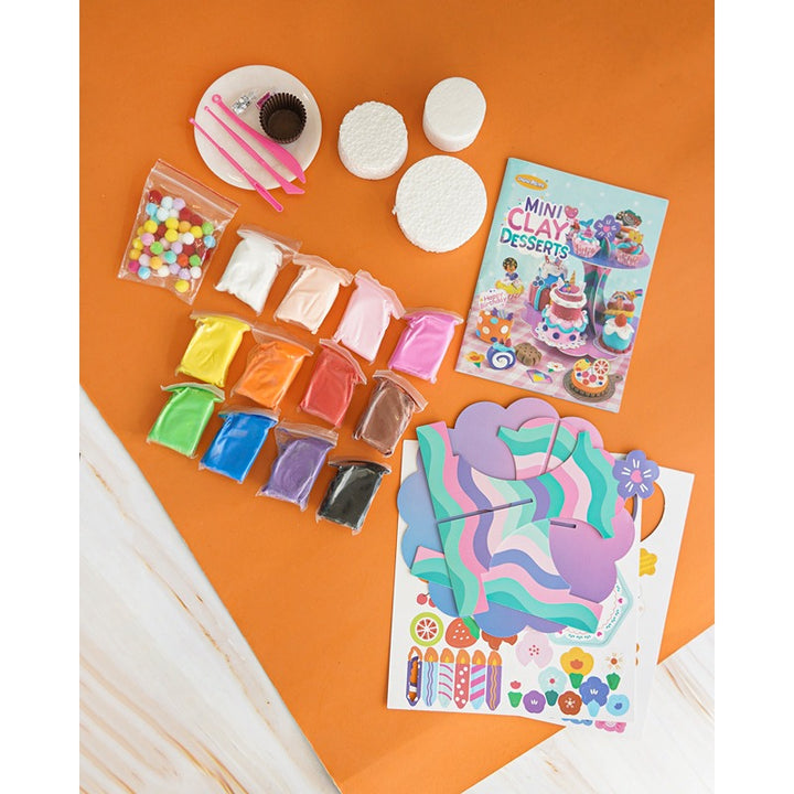 Ilearnngrow DIY Dessert Clay Making Kit (6-10 Years)