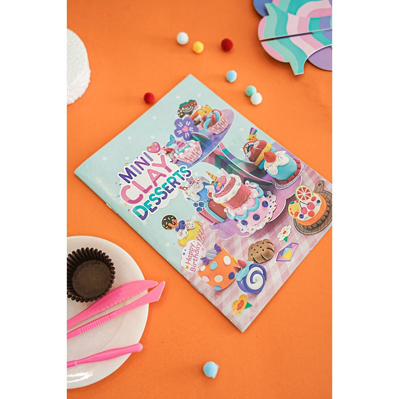 Ilearnngrow DIY Dessert Clay Making Kit (6-10 Years)