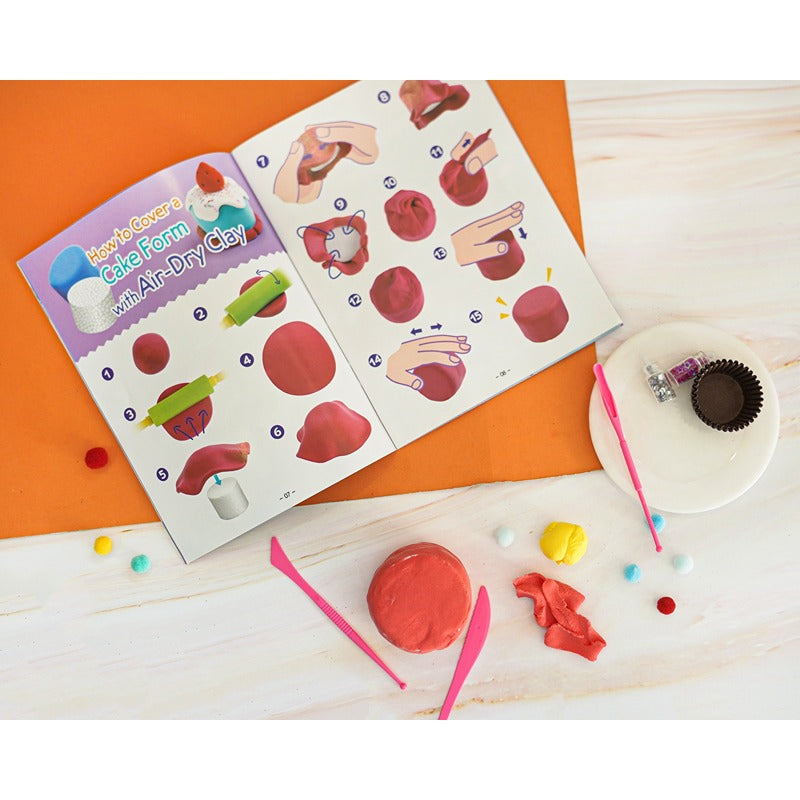 Ilearnngrow DIY Dessert Clay Making Kit (6-10 Years)