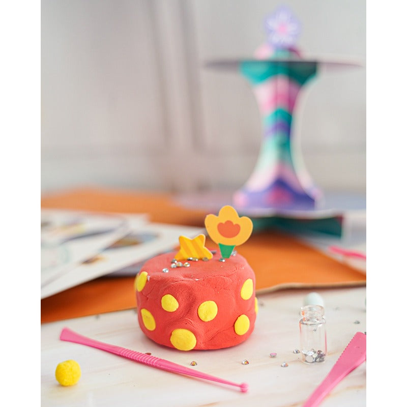 Ilearnngrow DIY Dessert Clay Making Kit (6-10 Years)