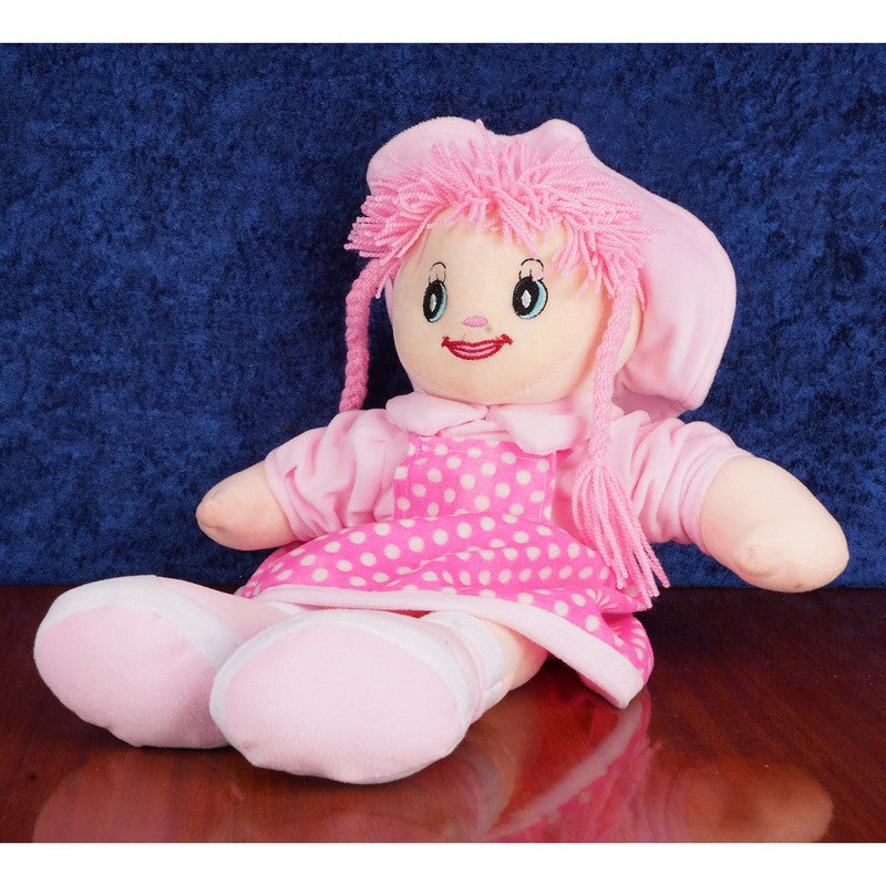 Rinky Doll Super Soft Washable Doll Soft Toy | Stuffed Soft Plush Toy Pink - 45 Cm