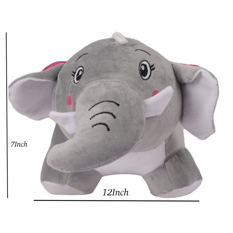 Grey Dumbo Elephant Soft Toy (32cm)