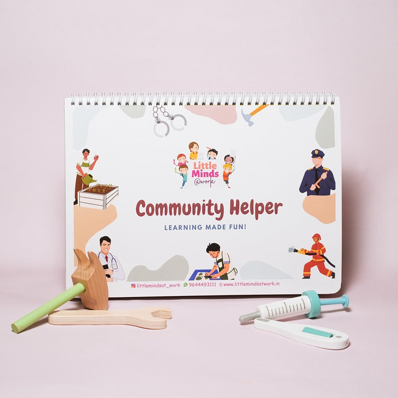 Community Helper Activity Binder for Kids