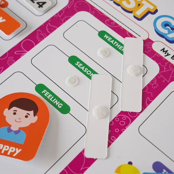 Ilearnngrow My First Home Calendar - Fun & Interactive Calendar for Kids