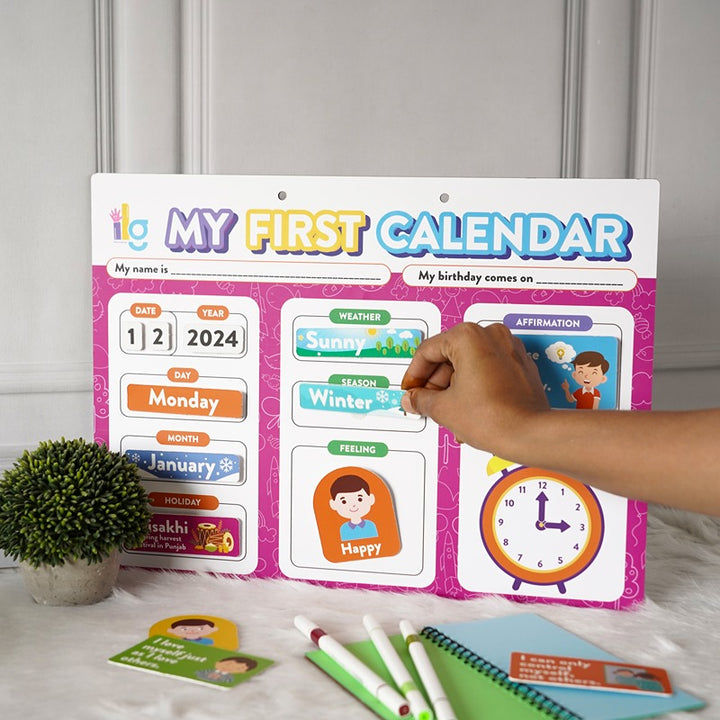 9-in-1 Activities - My First Home Calendar (3-7 Years)