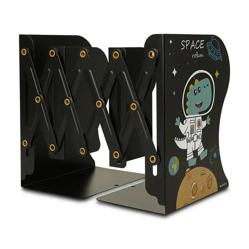 Ilearnngrow Foldable Expandable Metal Book Shelf - Kids Book Storage