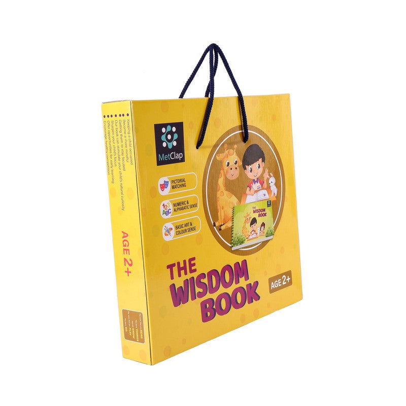 Wisdom Book Learning Velcro Book (30 Activities)