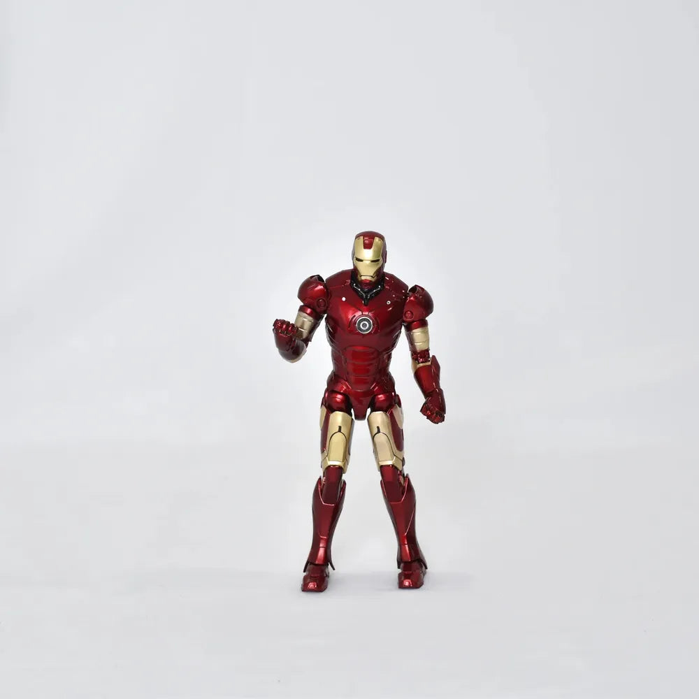 ZD Toys Original Marvel Ironman Action Figure - MARK3 (Luminous Version) | 1:10 Scale (15 Years till Grown Ups)