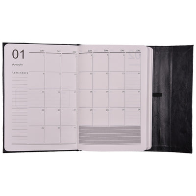 Note Book (Hard Bound) | Fold | Black