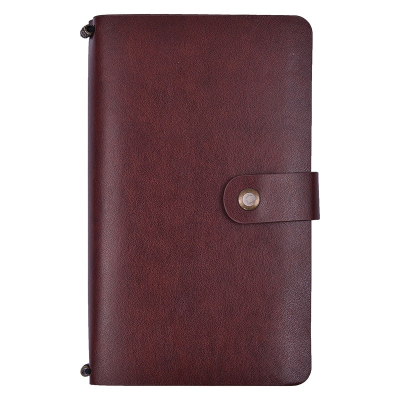 Vintage Style Refillable Notebook | Traveler 2.0 | Brown