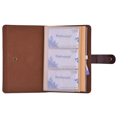 Vintage Style Refillable Notebook | Traveler 2.0 | Brown