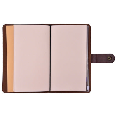 Vintage Style Refillable Notebook | Traveler 2.0 | Brown