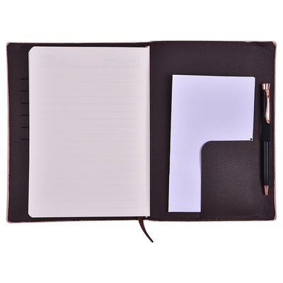 Note Book (Soft Bound) | Wrinkle | Brown