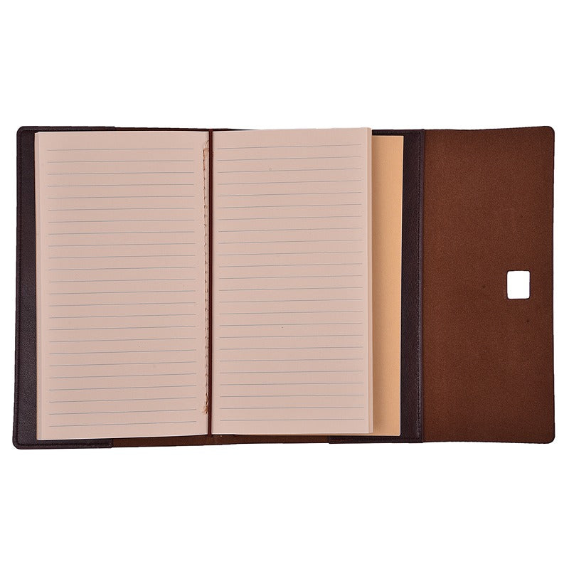 Vintage Style Refillable Notebook | Regal (Pen & Box not Included) | Brown