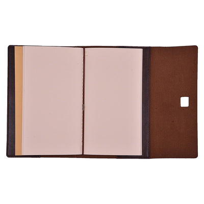 Vintage Style Refillable Notebook | Regal (Pen & Box not Included) | Brown