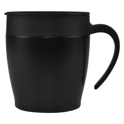 Black Tork 350 Stainless Steel Mug with Handle (350ml)