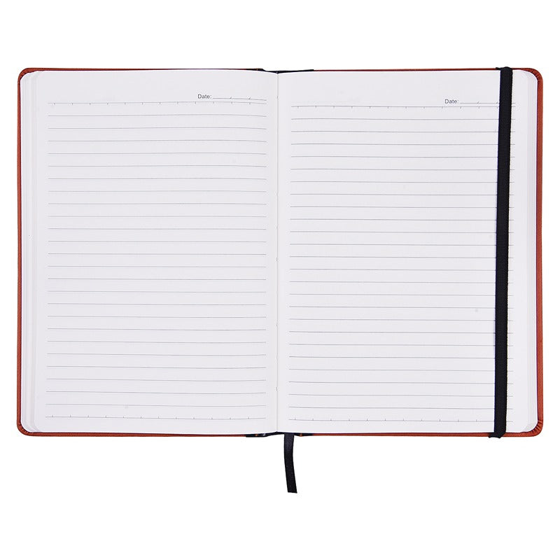 Note Book (Cushioned Hard Bound) | Primo | Tan