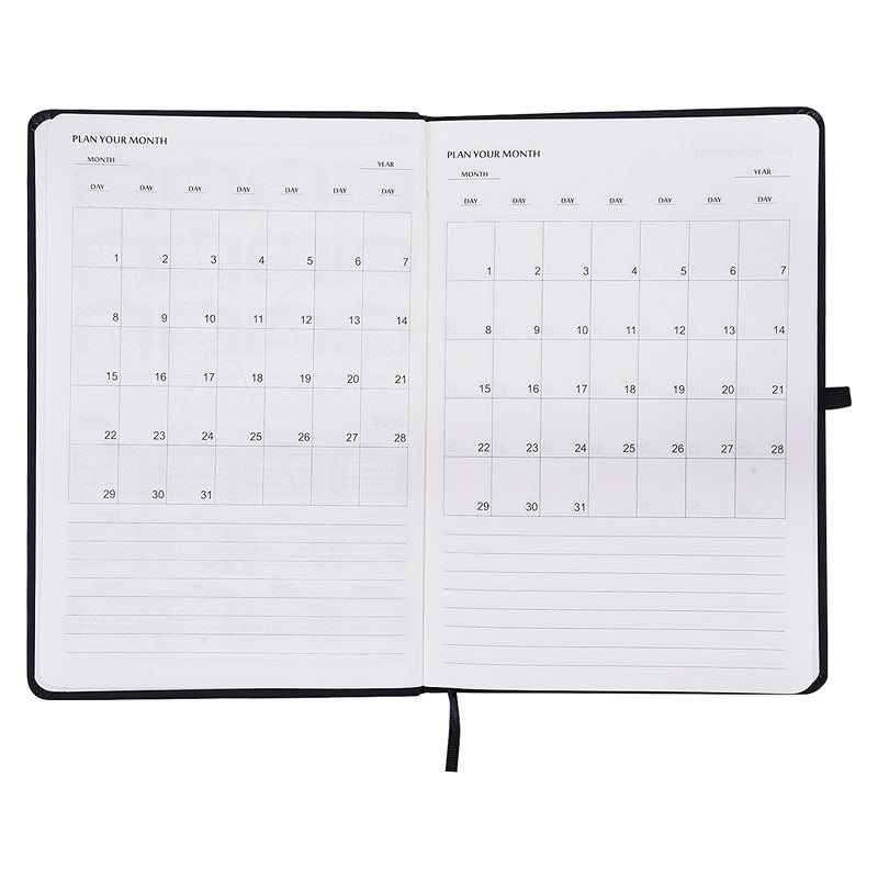 Note Book (Hard Bound) | Hardy Plus 2.0 | Black