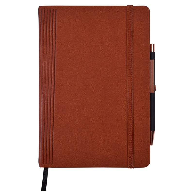 Note Book (Hard Bound) | Edge | Brown