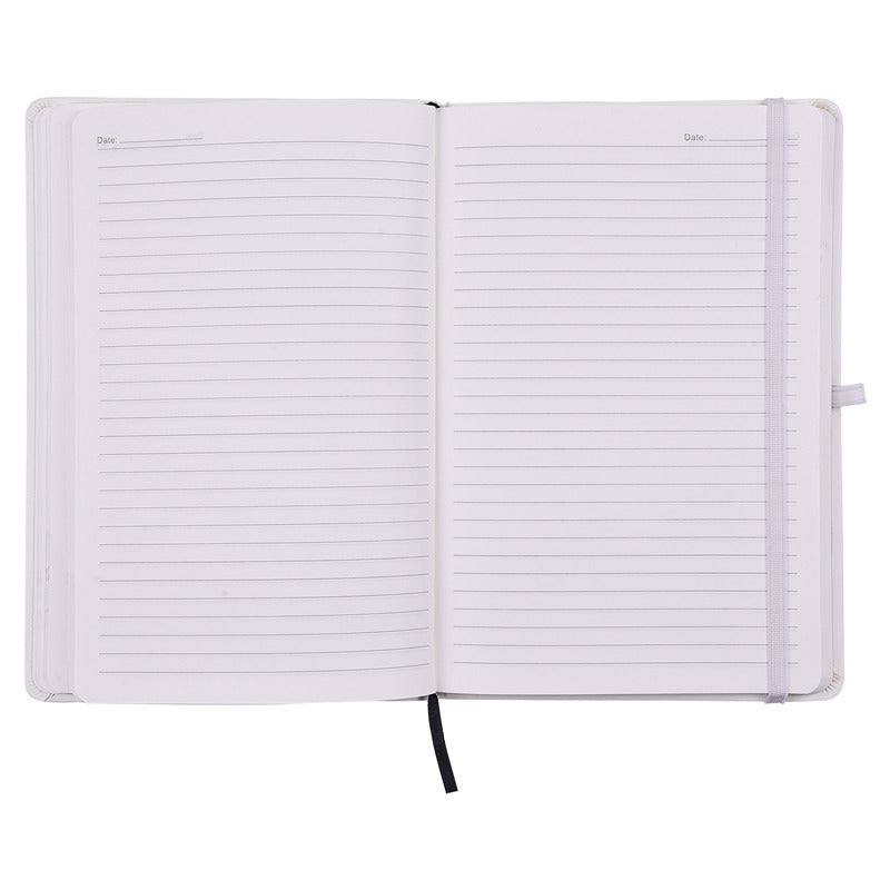 Note Book (Hard Bound) | Edge | White